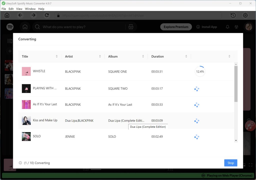 select-spotify-songs