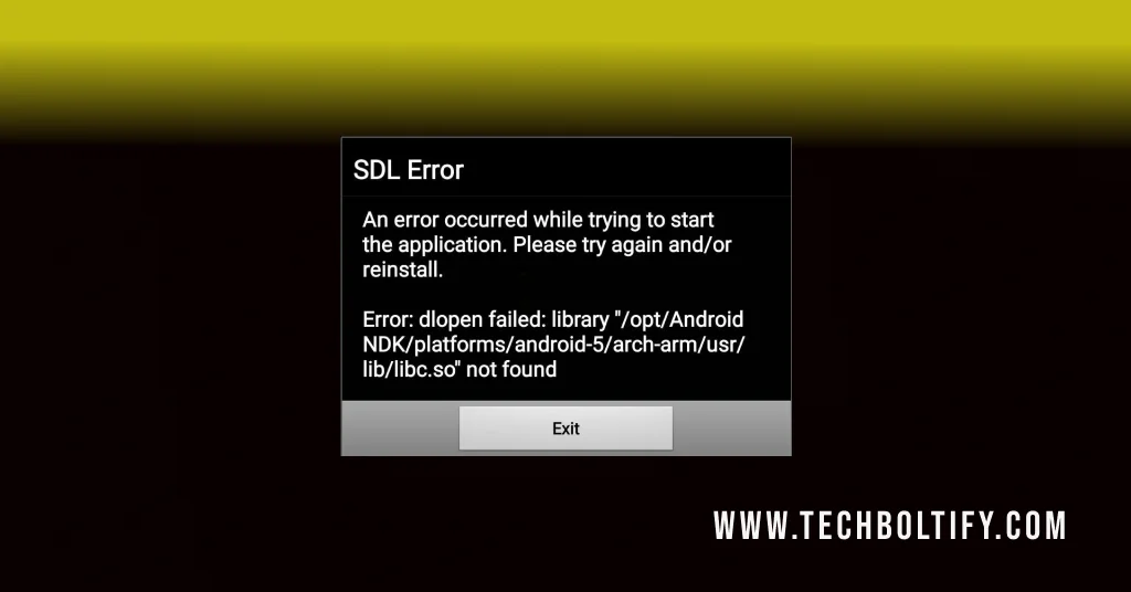 Errors with Android Shared Library Apps