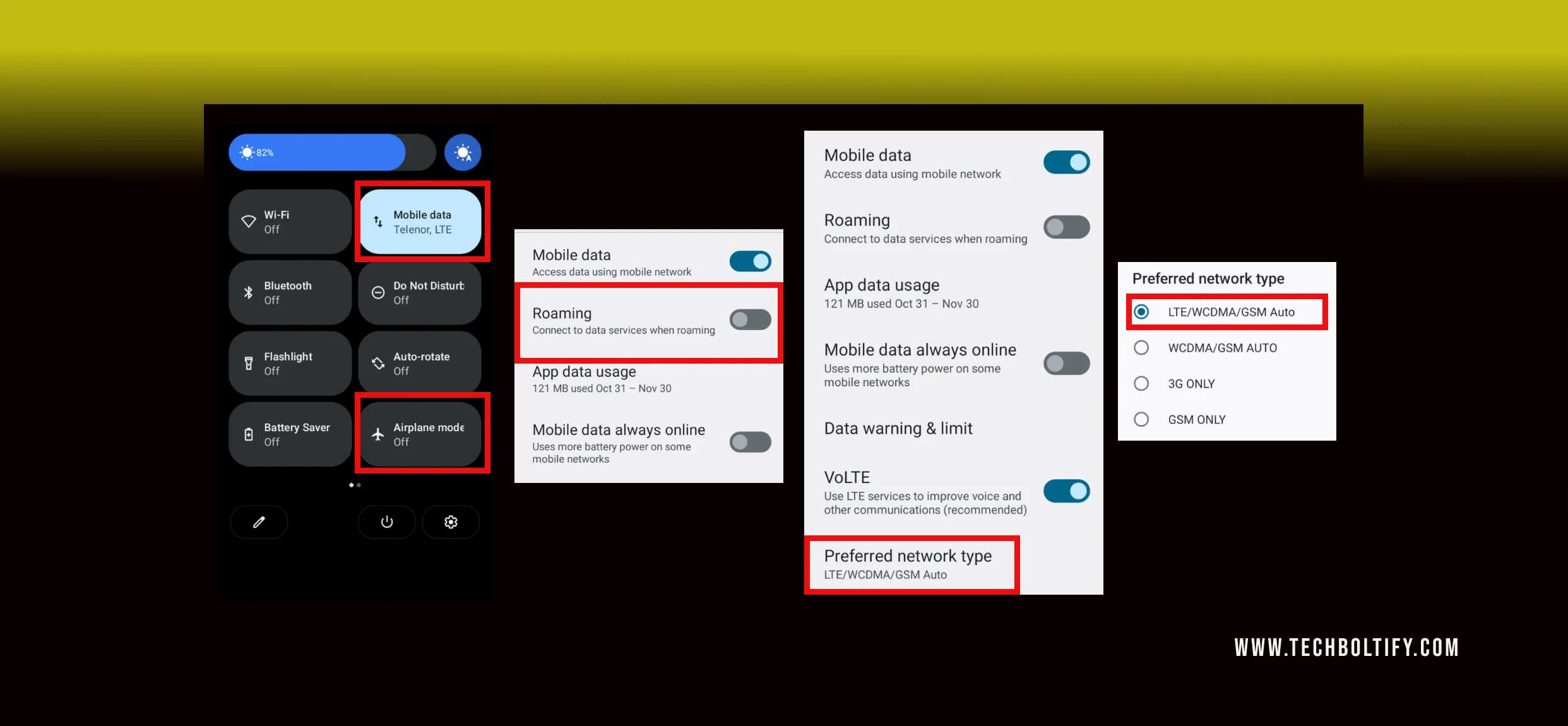 Here are some potential fixes for the Unable to Establish a Wireless Data Connection issue