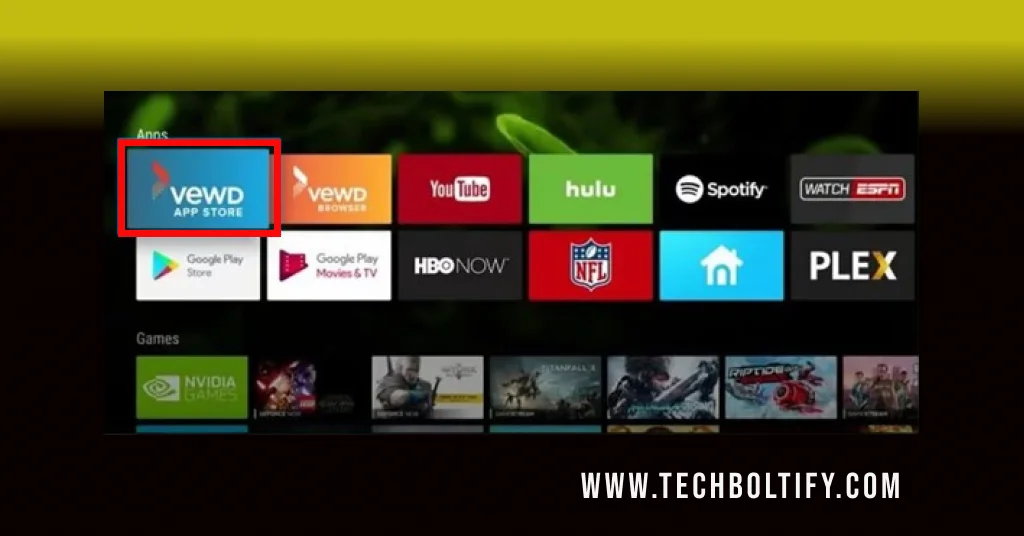Steps to Install Apps Using Vewd