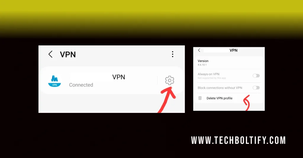 How to Remove the VPN Key Icon through settings