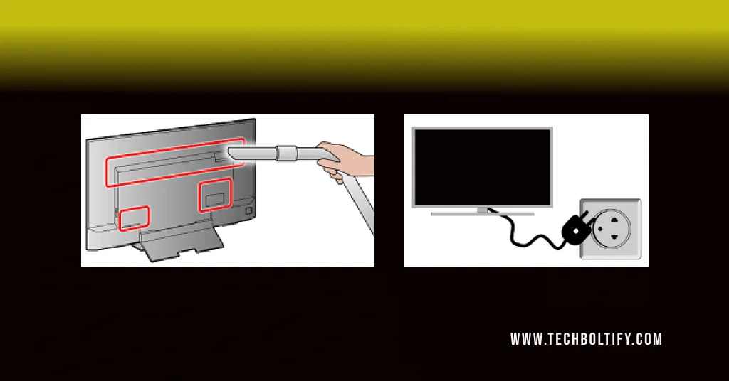 Improve Airflow by Cleaning Your TV Vents