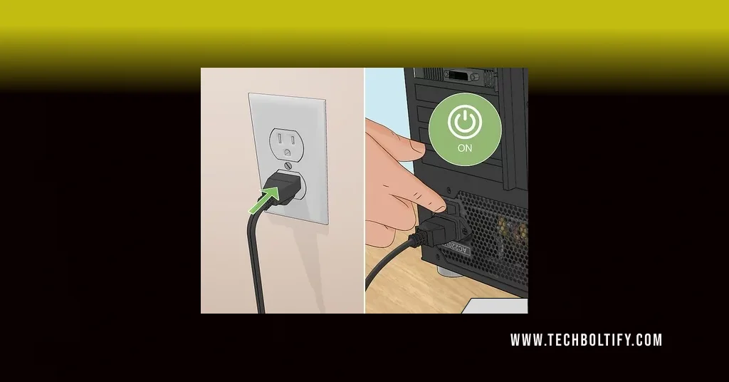 Check the Power Plug and Cables