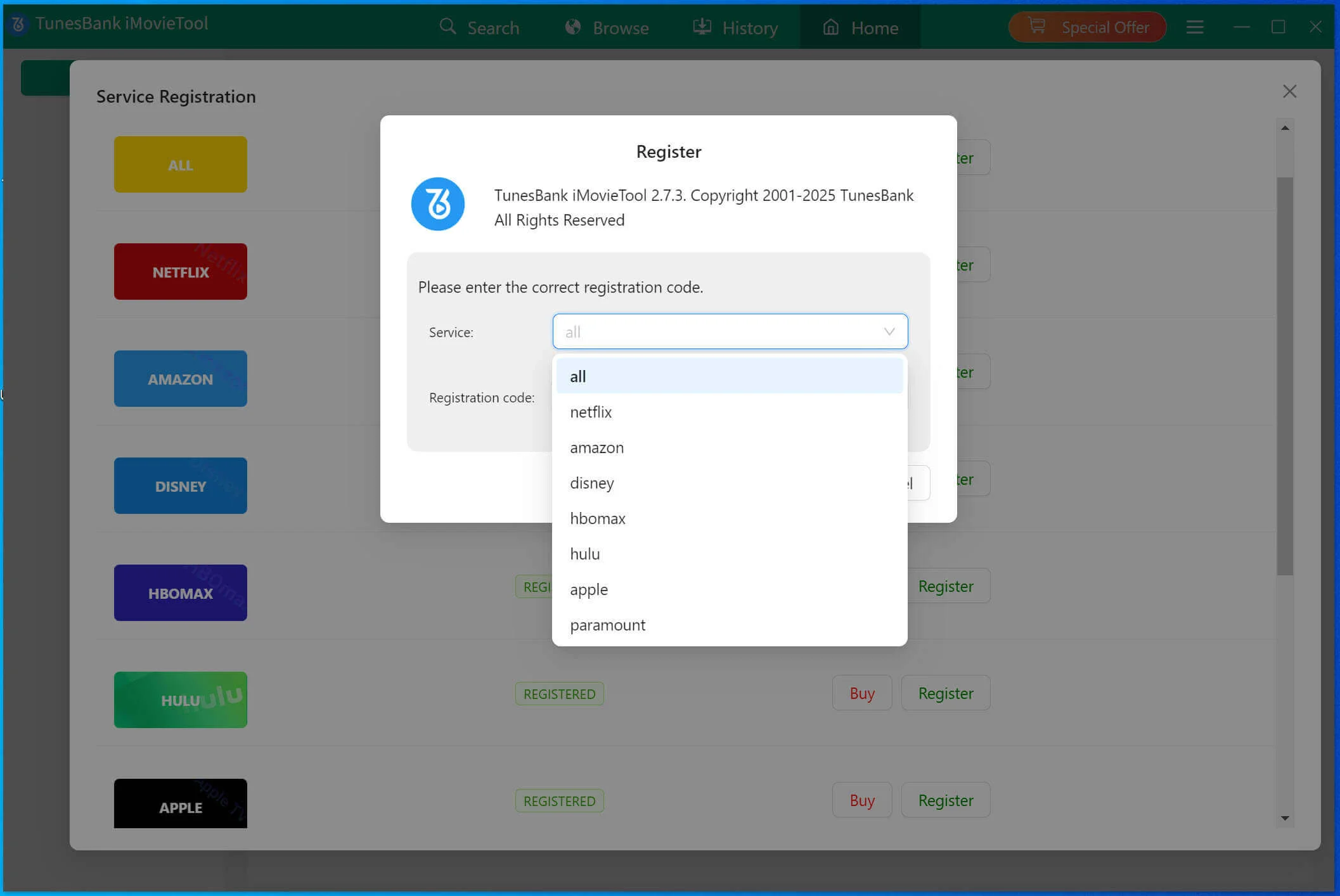 register-imovietool-netflix-downloader